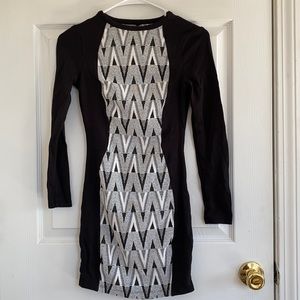 Bodycon long sleeve dress
